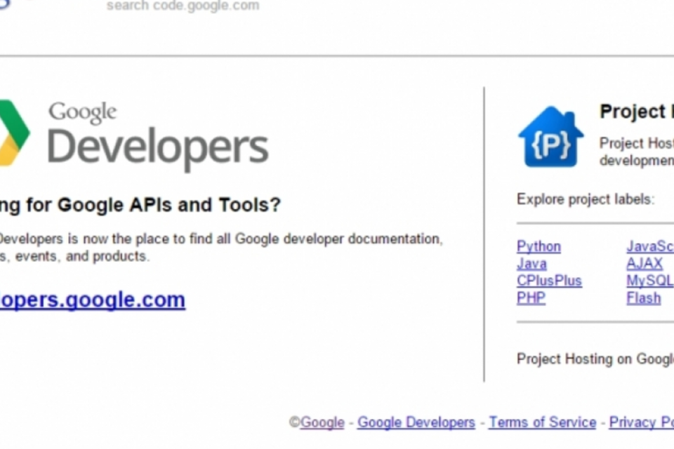 Google Code será desativado porque desenvolvedores só usam o GitHub