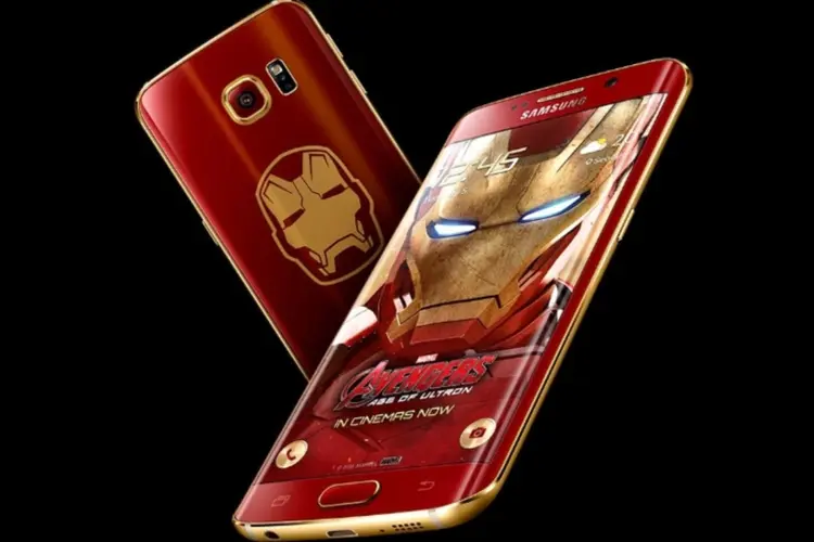 Galaxy S6 Edge Iron Man (Divulgação)