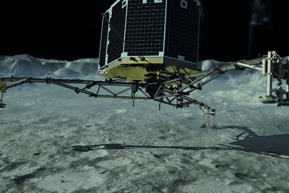 Sonda Philae revela presença de moléculas orgânicas em cometa