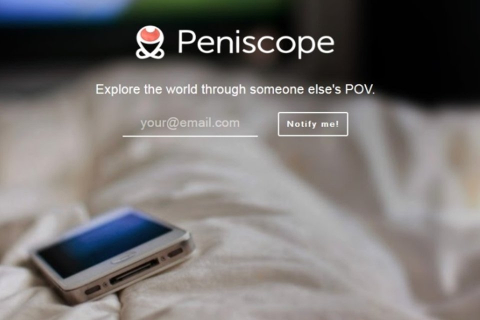 Peniscope promete plataforma de streaming para compartilhar "aventuras sexuais reais"