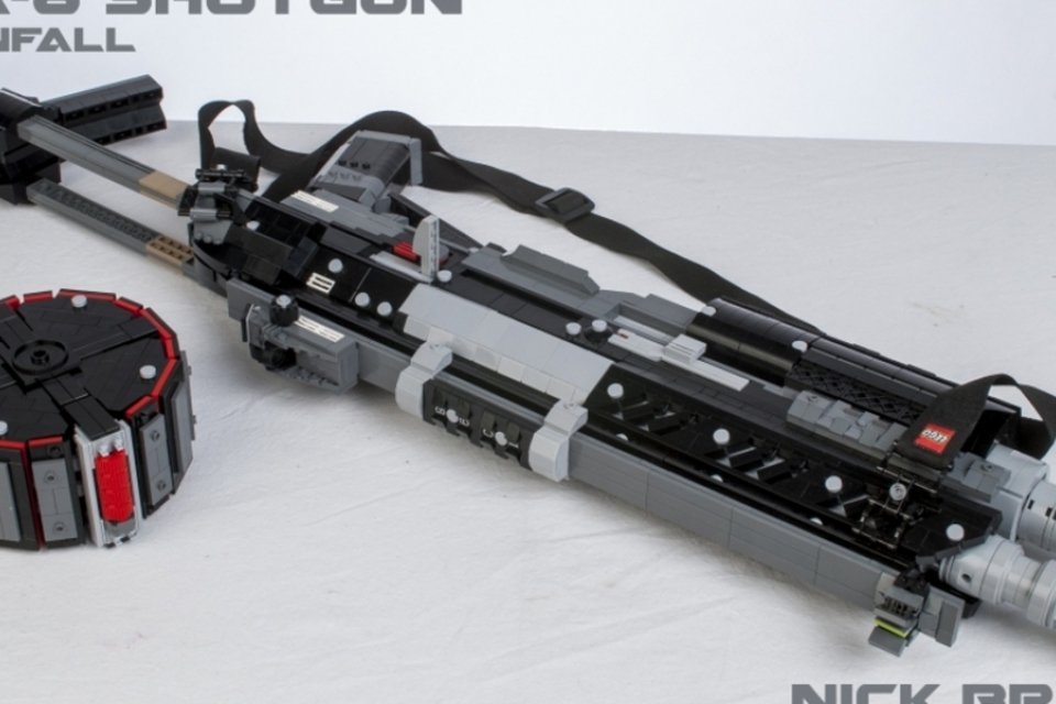 Fã recria arma de Titanfall em Lego