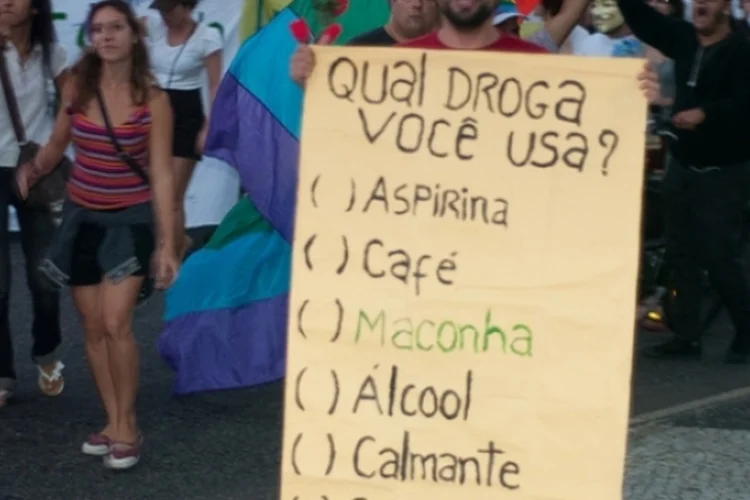 Marcha da Maconha: em São Paulo, ativistas se organizaram em blocos temáticos. (William Kitzinger/Photopin/iStockphoto)