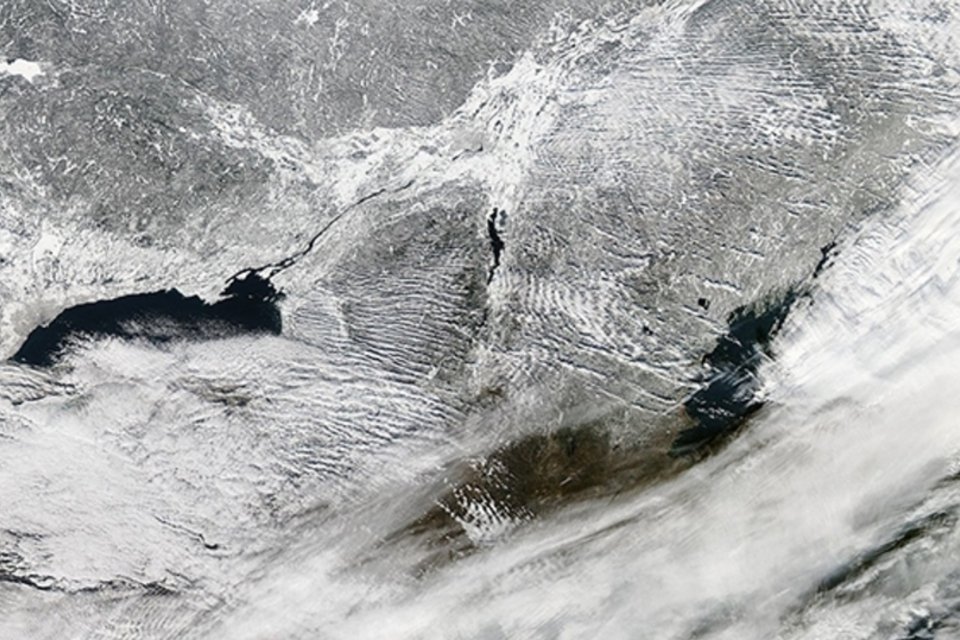 Fotos impressionantes do 'vortex polar' que está congelando a América do Norte