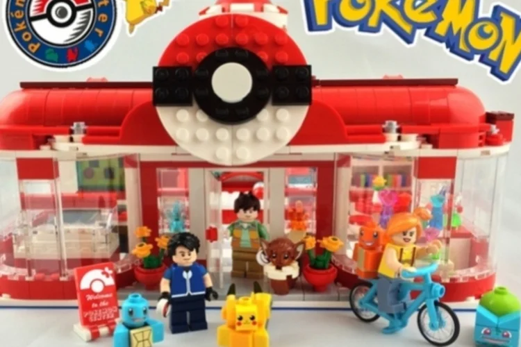 Pikachu Visita Centro Pokémon (Divulgação/Ideas.Lego.com)