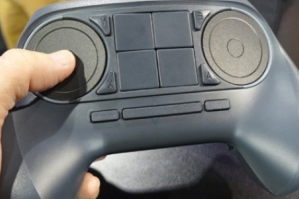 Na mão: Steam Controller, o novo joystick da Valve