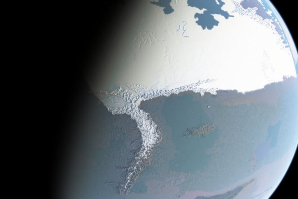 Fotos mostram como seria a Terra Média vista do espaço