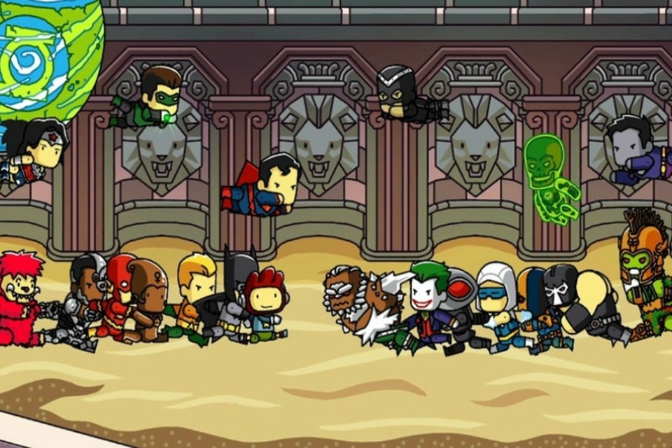 Warner anuncia Scribblenauts com super-heróis da DC