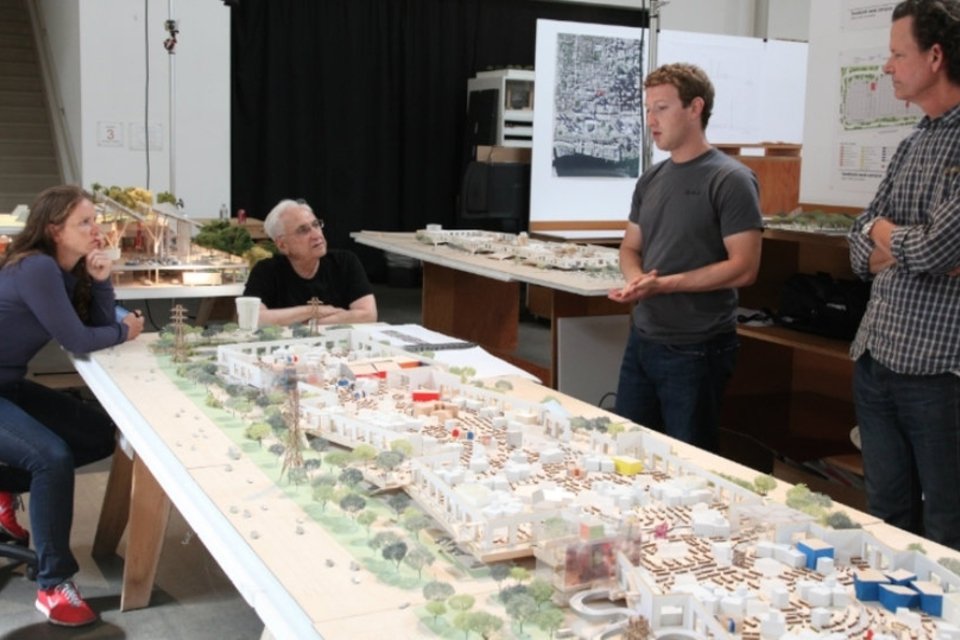 Veja imagens da futura sede do Facebook em Menlo Park