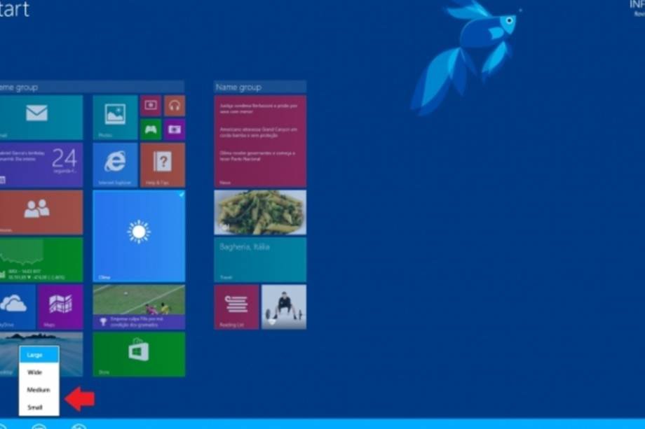 Blocos (Live Tiles)