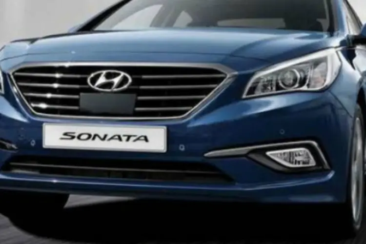Hyundai: o recall afetará 977.778 veículos dos modelos Sonata 2011-2014 e Sonata Híbrido 2011-2015 (foto/Divulgação)
