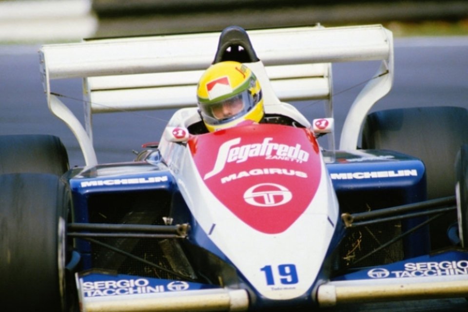 Cinco carros usados por Ayrton Senna