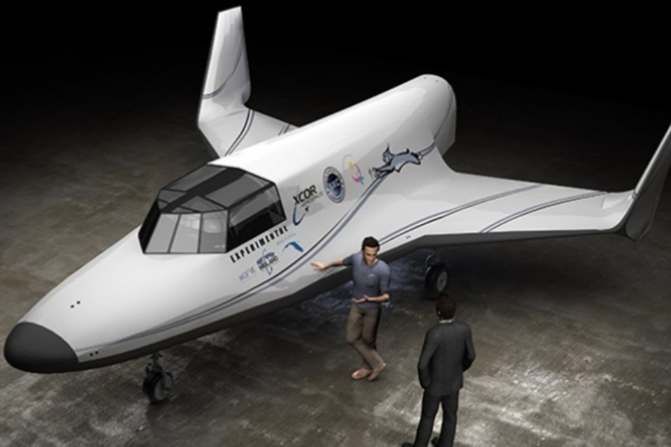 Sete fotos do desenvolvimento da nave suborbital Xcor Lynx