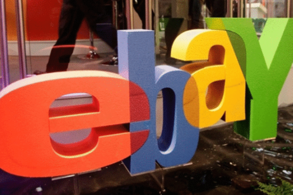 Receita trimestral do eBay cai 2,4%