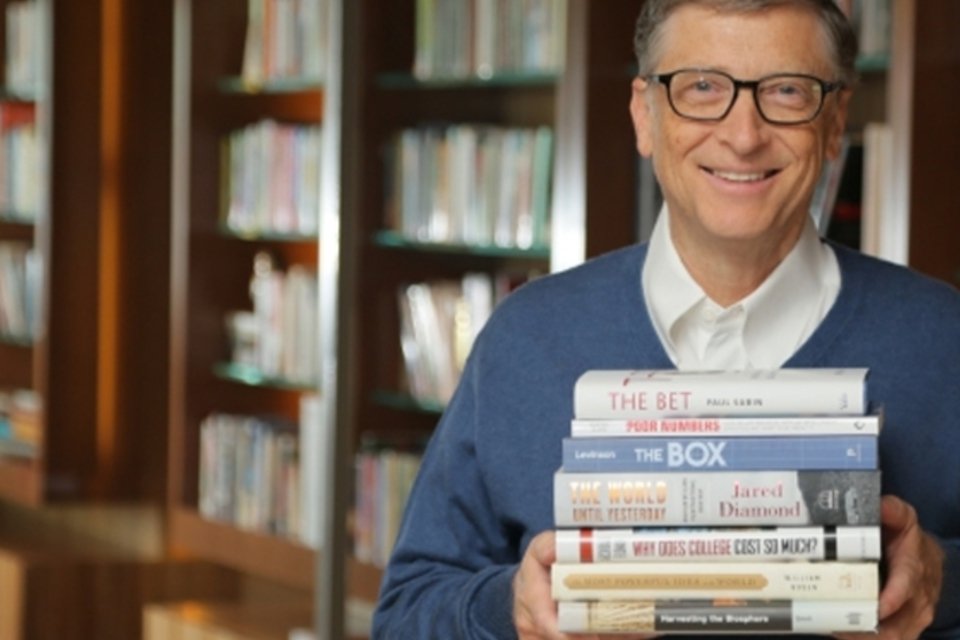 Os livros favoritos de Bill Gates em 2013