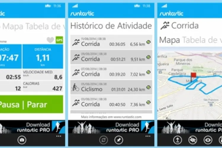 Runtastic (Divulgação)