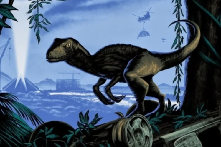 Cena de Jurassic World: A cor nos ovos proporcionava uma vantagem evolutiva aos dinossauros que montavam ninhos expostos para seus ovos (Jurassic World/Divulgação)