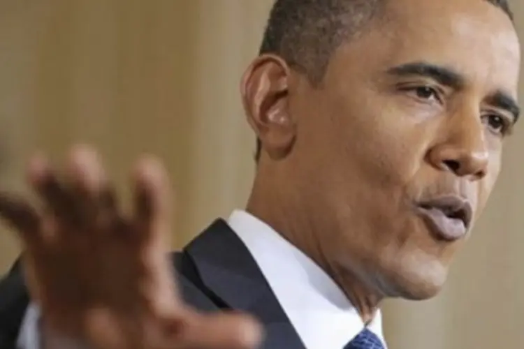 
	Barack Obama: o presidente evita assim o risco de morat&oacute;ria
 (Reprodução)