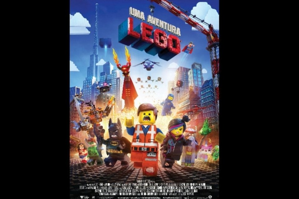 6 pôsteres do filme Uma Aventura Lego