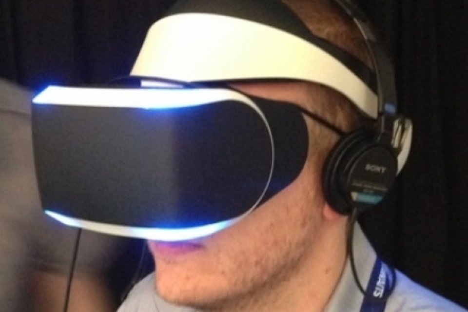 Na mão: Morpheus, os óculos de realidade virtual da Sony