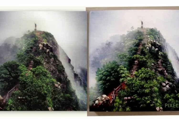 8 fotos do Instagram transformadas em pinturas (Reprodução / Pixelist)