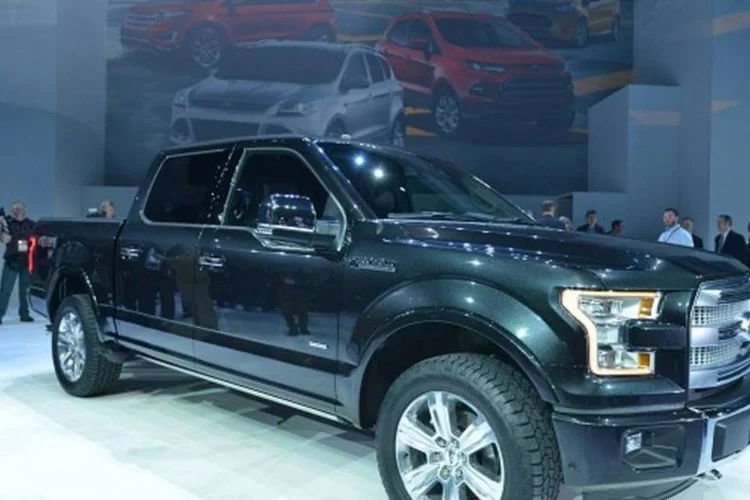 Lançamento da nova F-150 no Detroit Auto Show: montadora revelou projeções para 2020 (Divulgação/Ford)