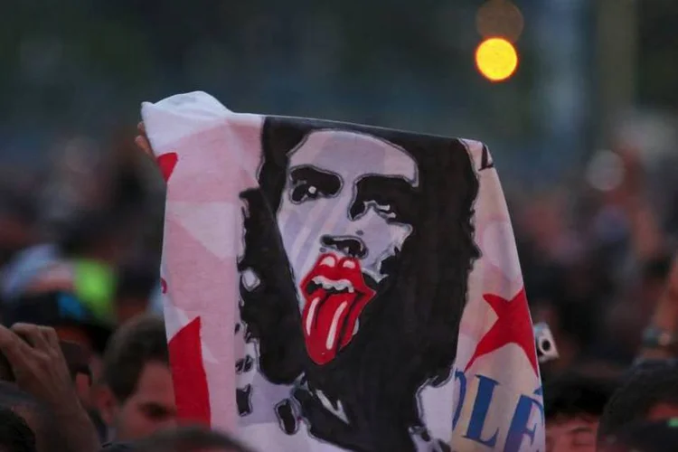 Rolling Stones em Cuba: mais de 500 mil foram a show em Havana (REUTERS/Alexandre Meneghini)