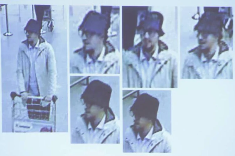 
	Mohamed Abrini, ligado aos atentados de Paris, presta depoimento na B&eacute;lgica
 (Reuters/CCTV/Belgian Federal Police)