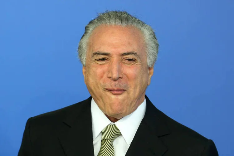 
	Michel Temer: &quot;mas voc&ecirc; &eacute; interino, vai esperar? N&atilde;o espero, n&atilde;o &eacute; a figura do presidente que vale, mas sim a institui&ccedil;&atilde;o da Presid&ecirc;ncia da Rep&uacute;blica&quot;, completou
 (Reuters/Adriano Machado)