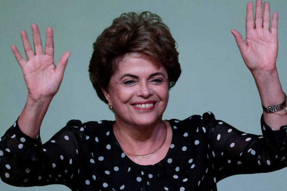 
	Dilma: para 67% dos CFOs, onda de otimismo recente &eacute; pontual e significa um voto de confian&ccedil;a no governo interino
 (Reuters/Ueslei Marcelino)
