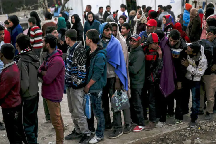 
	Refugiados: porta-voz da Casa Branca afirmou que a meta era receber 30% de refugiados a mais no pr&oacute;ximo ano fiscal
 (Reuters/Alkis Konstantinidis)