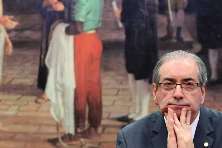 
	Cunha ainda &eacute; alvo de outros cinco inqu&eacute;ritos no STF - quatro deles devem ser redistribu&iacute;dos em breve.
 (REUTERS/Adriano Machado)