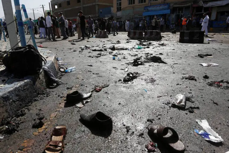 Ataque no Afeganistão: concentrações públicas estão proibidas por 10 dias por ordem do governo (Reuters/Omar Sobhani)