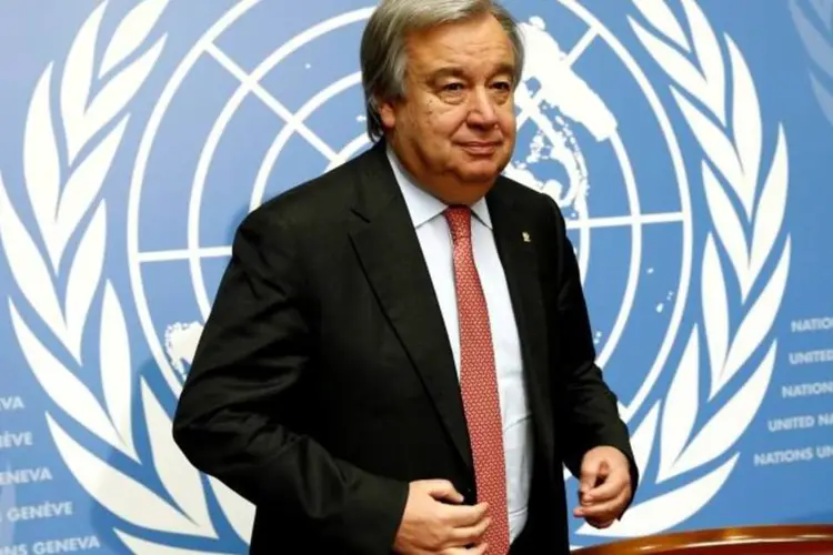 António Guterres: a escolha de uma língua como idioma oficial da ONU traz impactos financeiros (REUTERS/Denis Balibouse)