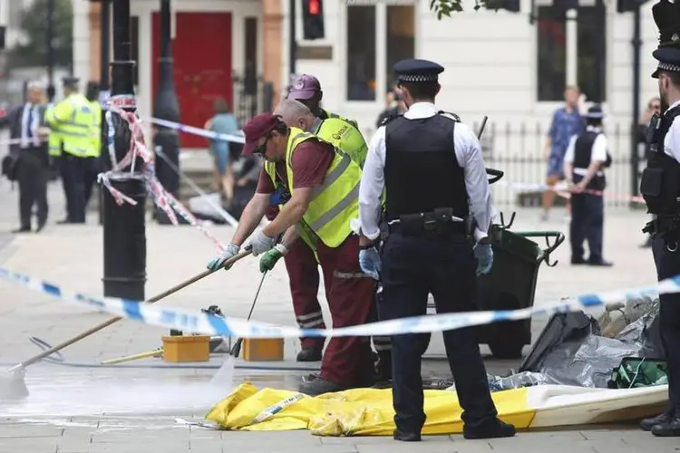 Ataque em Londres: polícia não descarta motivação terrorista (REUTERS/Neil Hall)