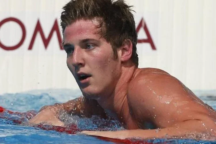 
	Jimmy Feigen: nadador foi indiciado por falsa comunica&ccedil;&atilde;o de crime e vai pagar R$ 35 mil
 (REUTERS/Albert Gea)