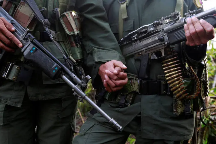 Farc: guerrilha colombiana anunciou cessar-fogo definitivo, depois de cinco décadas de conflito interno na Colômbia (REUTERS/John Vizcaino)