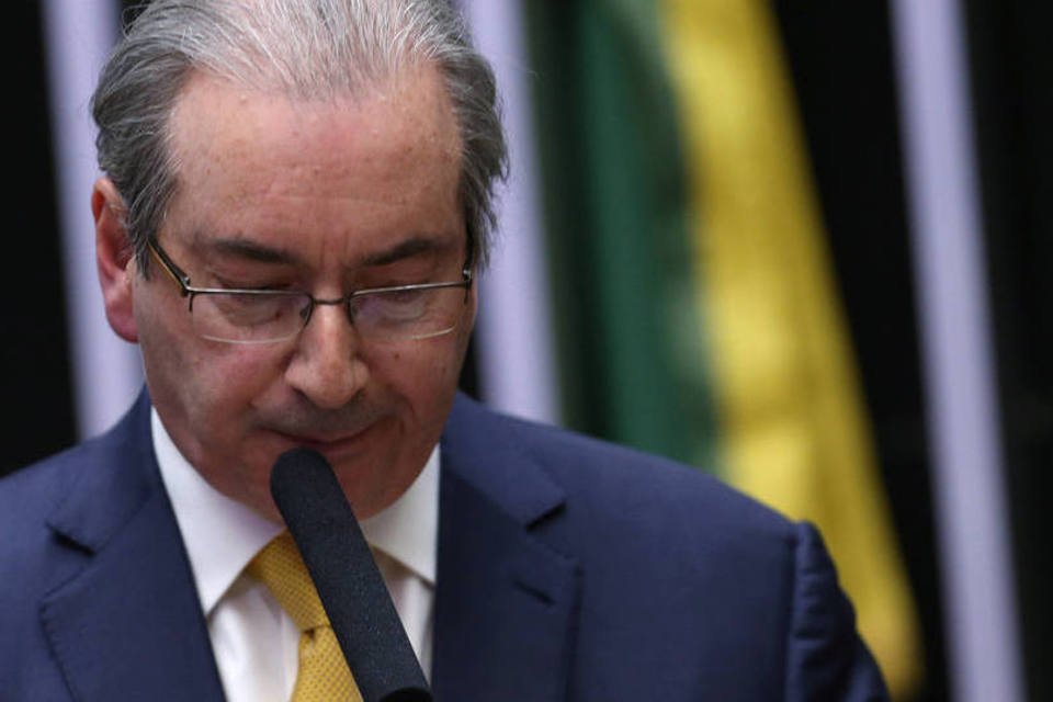 Cunha vira símbolo de campanha estrangeira contra corrupção