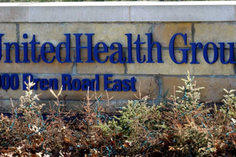 United Health: lucro líquido subiu para 1,4 bilhão de dólares, ou 1,41 dólar por ação, ante 1,2 bilhão de dólares, ou 1,20 dólar por papel, um ano antes (Dawn Vilella/Bloomberg)