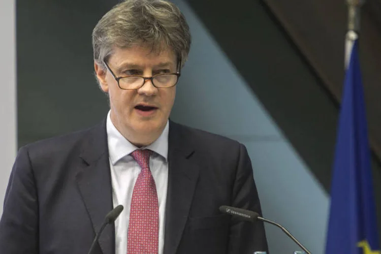 Jonathan Hill: "Eu não acredito que eu deveria continuar como comissário britânico como se nada tivesse acontecido" (Bloomberg/Martin Leissl)