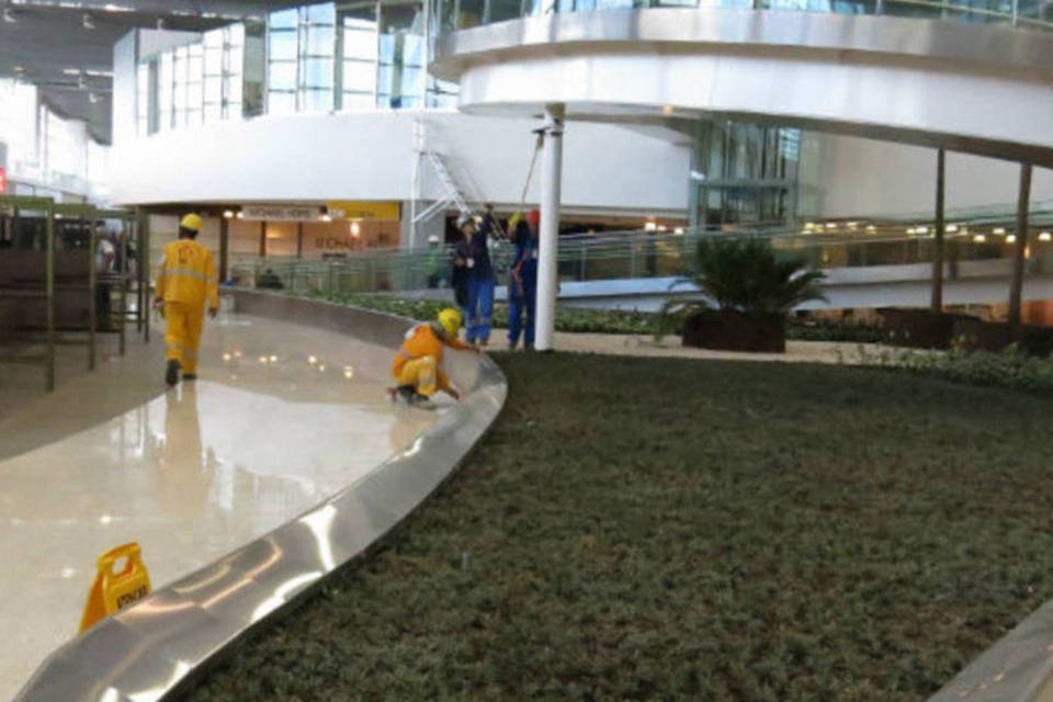 Maio/2014: Dilma inaugura terminal 3 do aeroporto de Guarulhos
