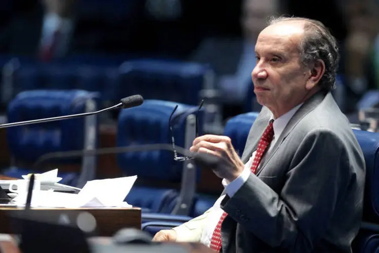 Senador Aloysio Nunes, autor da PEC que instaura o parlamentarismo: para ele, só mudança de sistema não é suficiente para mitigar a crise (Gerdan Wesley/Divulgação/Flickr)
