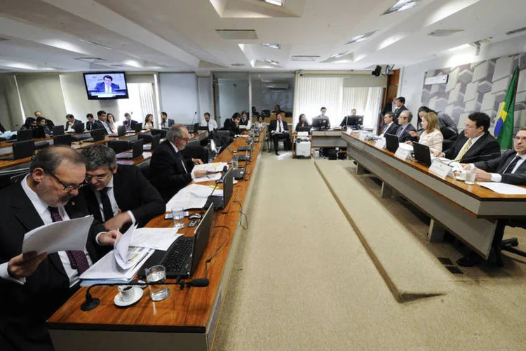 Comissão de Assuntos Econômicos do Senado sabatina quatro indicados por Ilan Goldfajn para compor diretorias do Banco Central (Edilson Rodrigues/Agência Senado)