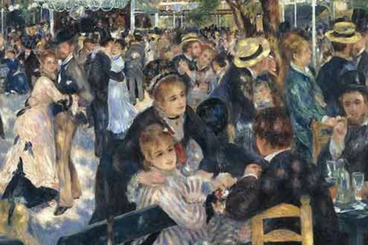 Quadro de Renoir: porta-voz da galeria onde estava a obra afirmou que esse tipo de ação é "completamente rara", já que o local tem "amplas medidas de segurança" (Renoir/Reprodução)