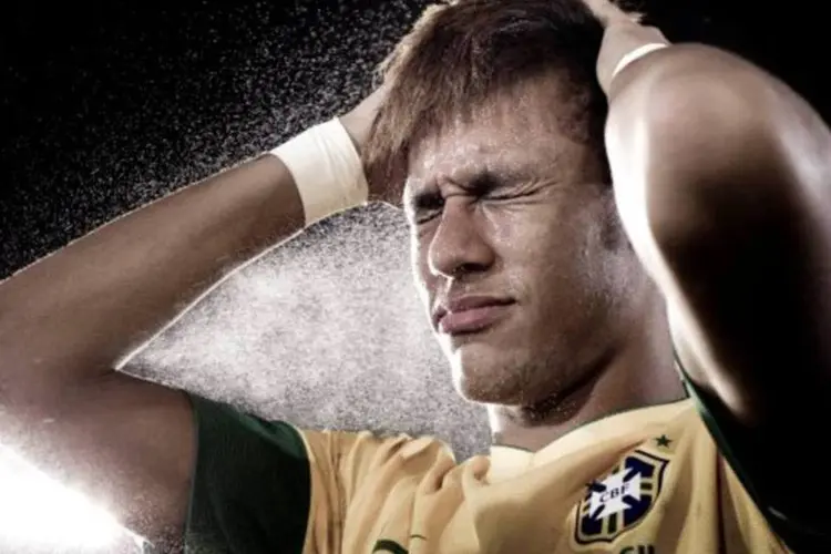 Comercial da Nike com o Neymar: com relação às personalidades, o jogador aparece em primeiro lugar (Divulgação/Nike)