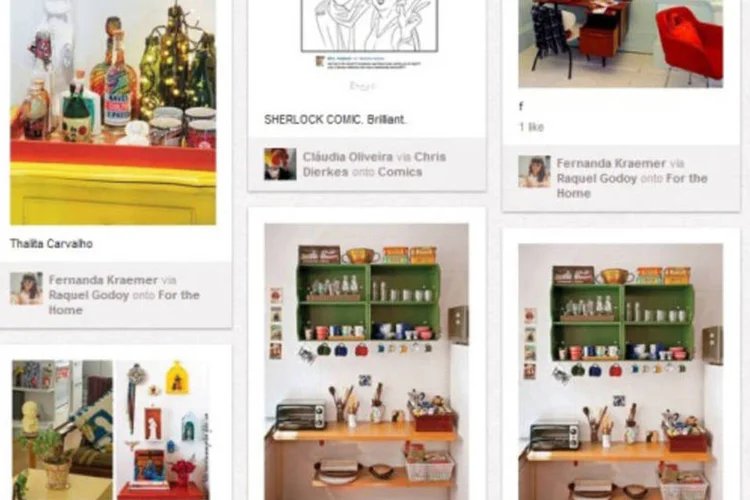 A grande novidade do Pinterest, afirmou o executivo, é o desenvolvimento de um aplicativo para iPad (Reprodução)