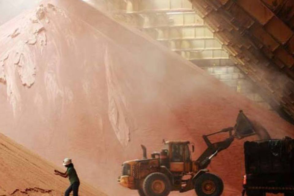 Mais minério: a Vale responde por 80% do investimento de seu setor no país