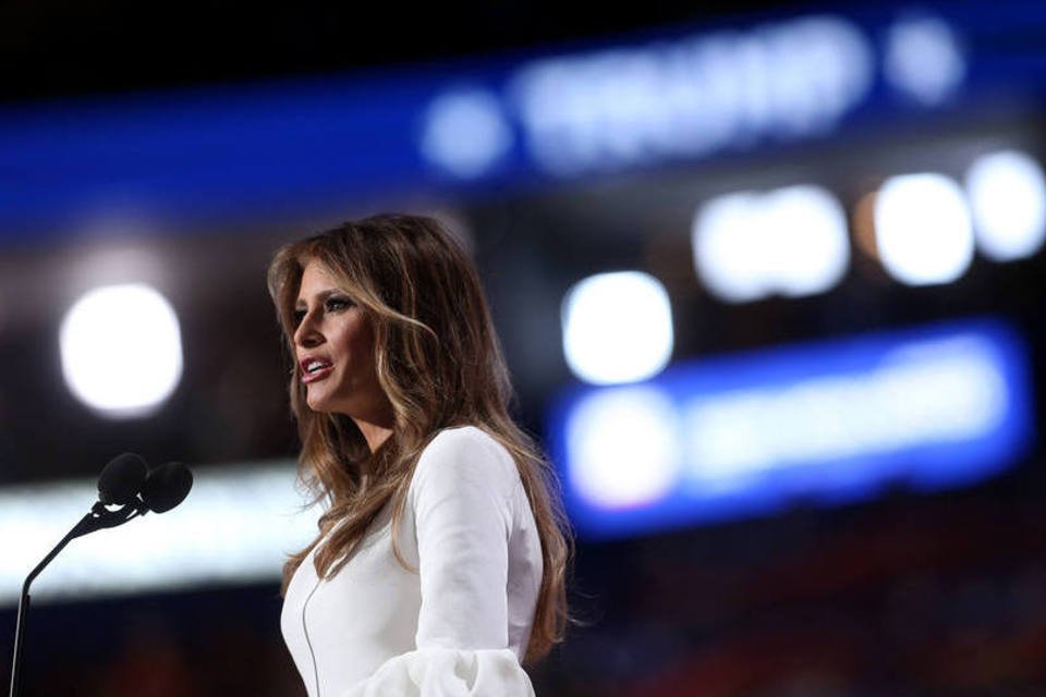 Melania Trump é acusada de plagiar Michelle Obama