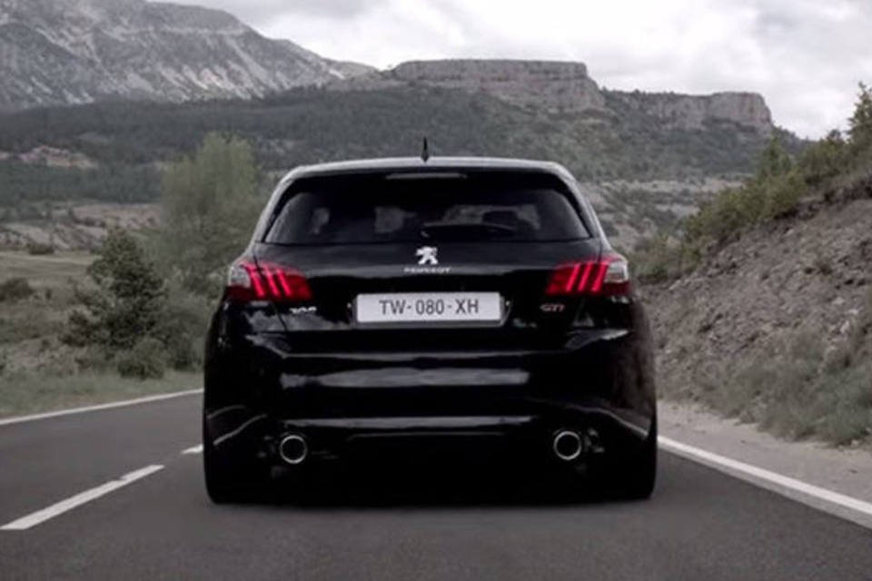 Peugeot divulga vídeo com o rugido do novo 308 GTi de 270 cv