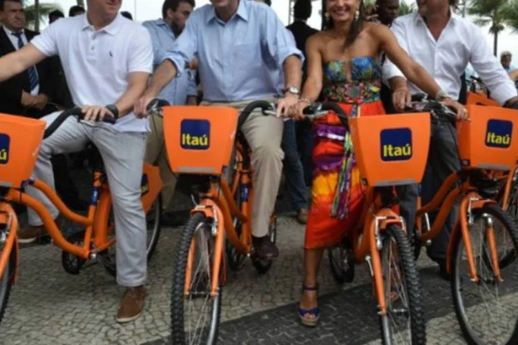 A partir de dezembro 600 bicicletas estarão disponíveis em pontos estratégicos, em estações funcionarão alimentadas por energia solar (Gustavo Rampini)