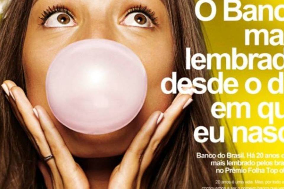 Banco do Brasil divulga os 20 anos de Top of Mind